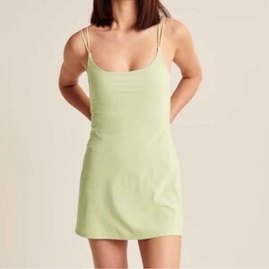 light green abercrombie YPB athletic dress